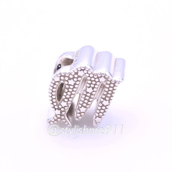 Authentic PANDORA Sparkling Virgo Zodiac Sign Charm - Picture 8 of 9
